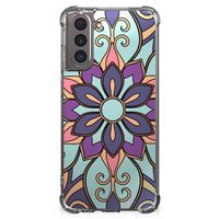 Samsung Galaxy S21 Case Purple Flower - thumbnail