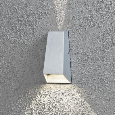Konstsmide Imola 7911-310 LED-buitenlamp (wand) Energielabel: G (A - G) LED LED vast ingebouwd 6 W Zilver-grijs