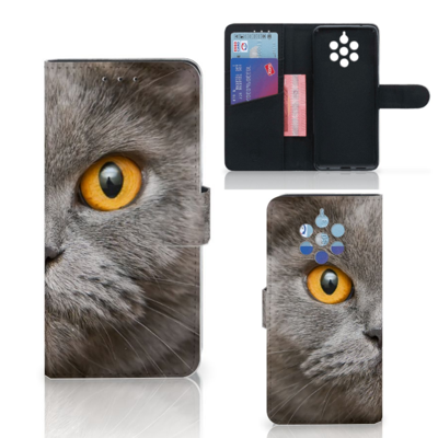 Telefoonhoesje met Pasjes Nokia 9 PureView Britse Korthaar Telefoonhoesje met Pasjes Nokia 9 PureView Britse Korthaar