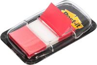 Post-it plakstrip indexpromotie 680-P12 - gekleurde plaknotities in 25,4 x 43,2 mm - 12 notitieblokken van 50 vellen in 4 kleuren in een praktische dispenser