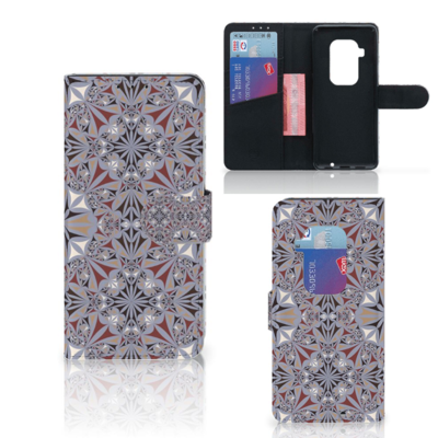 Motorola One Zoom Bookcase Flower Tiles