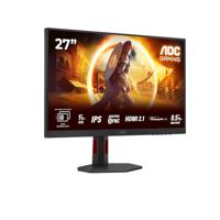 AOC Gaming U27G4R – 27 inch 4K Ultra HD-monitor, 160 Hz in UHD of 320 Hz in FHD, Dual Frame, 1 ms, compatibel met G-Sync, HDR400 (3840 x 2160, 2 x HDMI 2.1, 1 x DisplayPort 1.4, USB-hub)