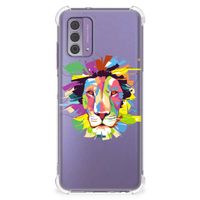 Nokia G42 Stevig Bumper Hoesje Lion Color - thumbnail