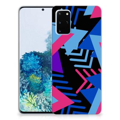 Samsung Galaxy S20 Plus TPU Hoesje Funky Triangle Samsung Galaxy S20 Plus TPU Hoesje Funky Triangle