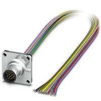 Phoenix Contact 1441587 Sensor/actuator steekconnector M12 Aantal polen: 12 Stekker, inbouw 0.50 m 1 stuk(s) - thumbnail