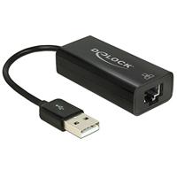 DeLock Adapter USB 2.0 > Ethernet RJ45 10/100