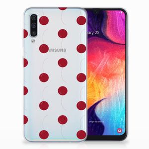 Samsung Galaxy A50 Siliconen Case Cherries