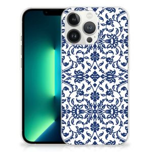 iPhone 13 Pro Max TPU Case Flower Blue