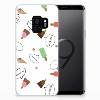 Samsung Galaxy S9 Siliconen Case IJsjes Samsung Galaxy S9 Siliconen Case IJsjes
