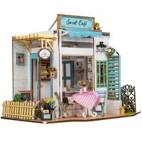 Miniatuurhuis Bouwpakket Medium - Sweet Cafe - thumbnail