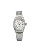 Rolex montre Oyster Perpetual Date 34 mm pre-owned - Blanc - thumbnail