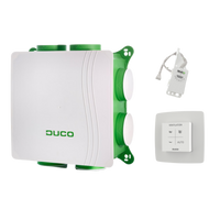 DucoBox Silent All-In-One RH & BD - vocht boxsensor + bedieningsschakelaar RF batterij