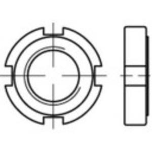 TOOLCRAFT 137257 Kruisgleufmoeren M120 DIN 1804 Staal 1 stuk(s)