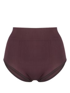 Rick Owens short à taille haute - Violet