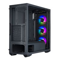 Cooler Master MasterBox TD500 Midi Tower Zwart - thumbnail