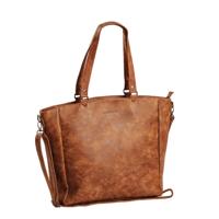 Daniel Ray Laptop Schoudertas 15'' Sumter Cognac