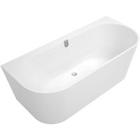 Villeroy & Boch Oberon 2.0 halfvrijstaand bad 180x80cm met paneel alphine white UBQ180OBR9CD00V-01