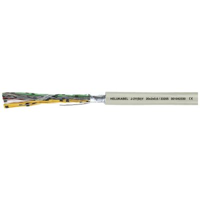Helukabel 33200-100 Datakabel 4 x 0.60 mm² Grijs 100 m
