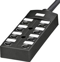 PHOENIX CONTACT SAC-5P-MSB/0.13-PUR/FSB SCO SH sensor/actuatorkabel, 5-polig, PUR halogeenvrij, stekker recht M12 Speedcon, B-codering, op bus, B-codering, 0,13 m kabellengte