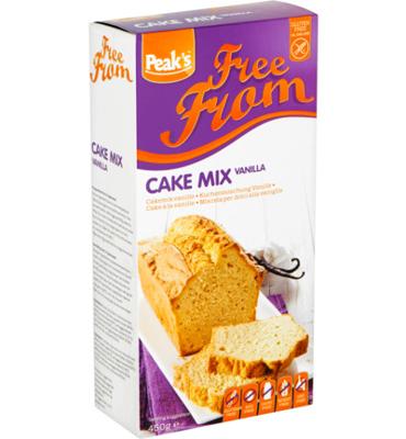 Peaks`S Cakemix Vanille Glutenvrij (450g) Peaks`S Cakemix Vanille Glutenvrij (450g)