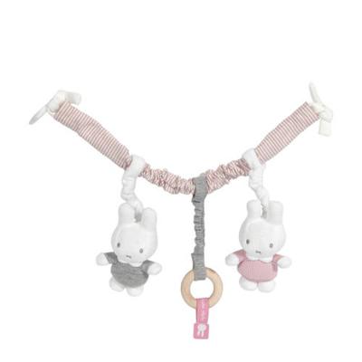 nijntje autostoelspeeltje pink baby rib