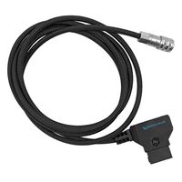 Kondor Blue D-Tap to Blackmagic Pocket Cinema 6K/4K Power Cable Black