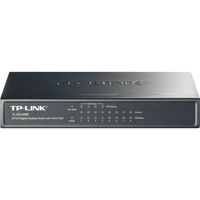 TP-Link TL-SG1008P Managed Gigabit Ethernet (10/100/1000) Power over Ethernet (PoE) Grijs - thumbnail