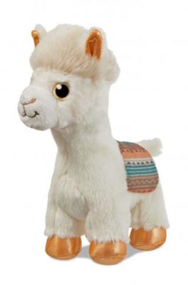 Aurora knuffel Sparkle Tales alpaca Buttercup 18 cm beige