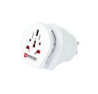 SKROSS Combo World to USA: Reisadapter voor reizen van over de hele wereld naar landen die de Amerikaanse of de Schuko-standaard gebruiken