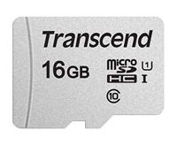 Transcend TS16GSDC300S 16GB | microSDHC I, C10, U1 microSD geheugenkaart met adapter - 95/10 MB/s