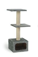 Beeztees Dora - Krabpaal - Grijs - 38x38x91 cm