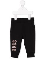 BOSS Kidswear pantalon de jogging à logo - Noir