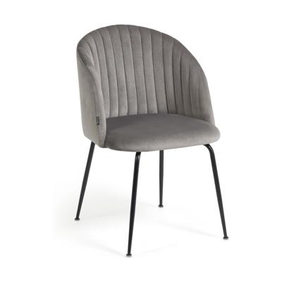 Kave Home Lumina eetkamerstoel lichtgrijs Kave Home Lumina eetkamerstoel lichtgrijs