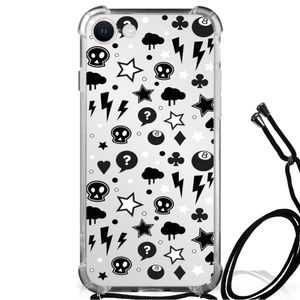 Extreme Case iPhone SE 2022 | 2020 | 8 | 7 Silver Punk