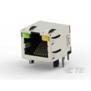 TE Connectivity TE AMP MODULAR JACKS - INVERTED AND LEDS MODULAR JACKS - INVERTED AND LEDS 2-406549-1 1 stuk(s)