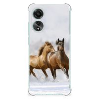 OPPO A78 4G Case Anti-shock Paarden - thumbnail