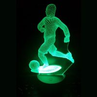 3D LED LAMP - VOETBALLER