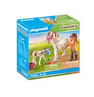 PlaymobilÂ® Country 71243 paard met veulen - thumbnail