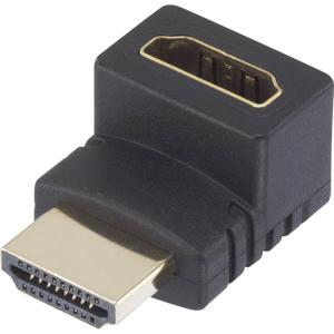 HDMI Adapter [1x HDMI-stekker - 1x HDMI-bus] 270° naar boven haaks Vergulde steekcontacten SpeaKa Professional