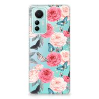 Xiaomi 12 Lite TPU Case Butterfly Roses - thumbnail