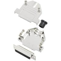 TRU COMPONENTS TCDTNT25MDMSK 7708516 connectorset SUB-D 180° aantal polen (nummer): 25 soldeerpunten 1 stuk.