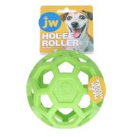 JW HOL-ee Roller, speelbal, hondenbal, lekkernijen, apporteerspeelgoed, roosterbal, hondenspeelgoed verkrijgbaar in verschillende maten (m)