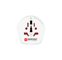 Skross 1.500206-E netstekker adapter Type J (CH) Universeel Wit