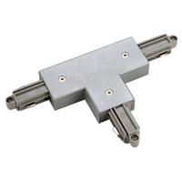 SLV 1-fase T-Connector 2 aarde rechts grijs 143082