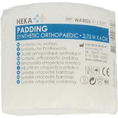 Heka Synthetische wattenrol 2.75 x 6cm Heka Synthetische wattenrol 2.75 x 6cm