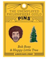 UPG Pins - Bob Ross en Vrolijk Klein Boompje