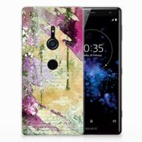 Hoesje maken Sony Xperia XZ2 Letter Painting