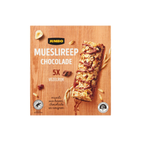 Jumbo Mueslireep Chocolade 5 x 25g