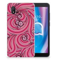 Alcatel 1B (2020) Hoesje maken Swirl Pink