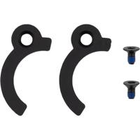 Sram Uniseks – RockShox Endcappe adapter voor volwassenen, zwart, eenheidsmaat